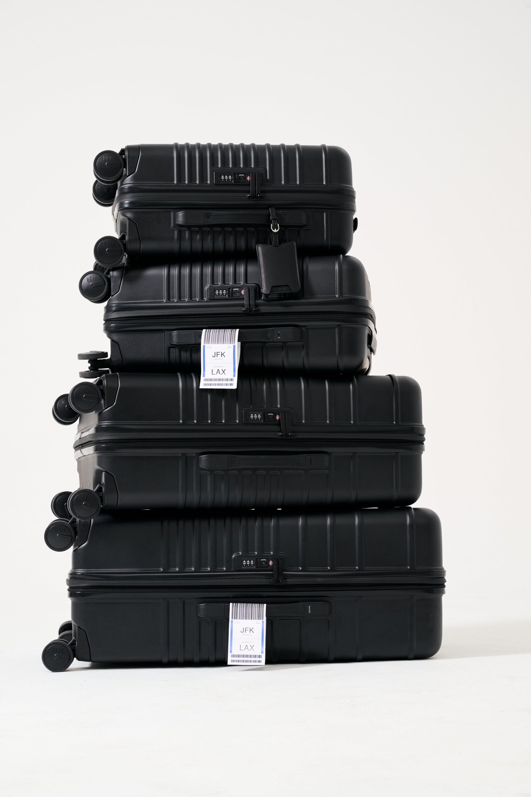 The Medium Check-In Roller in Black - Image 5