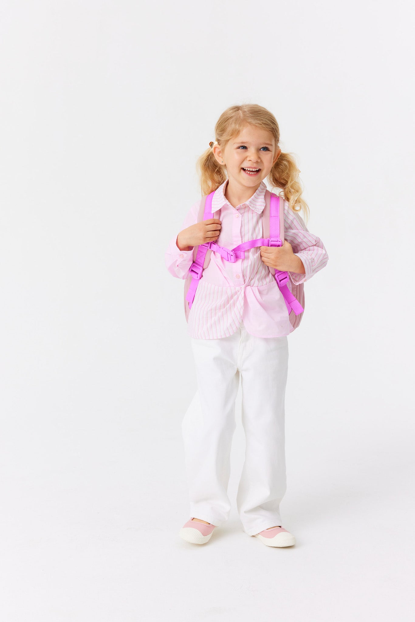 The Kids Backpack in Atlas Pink - Image 8