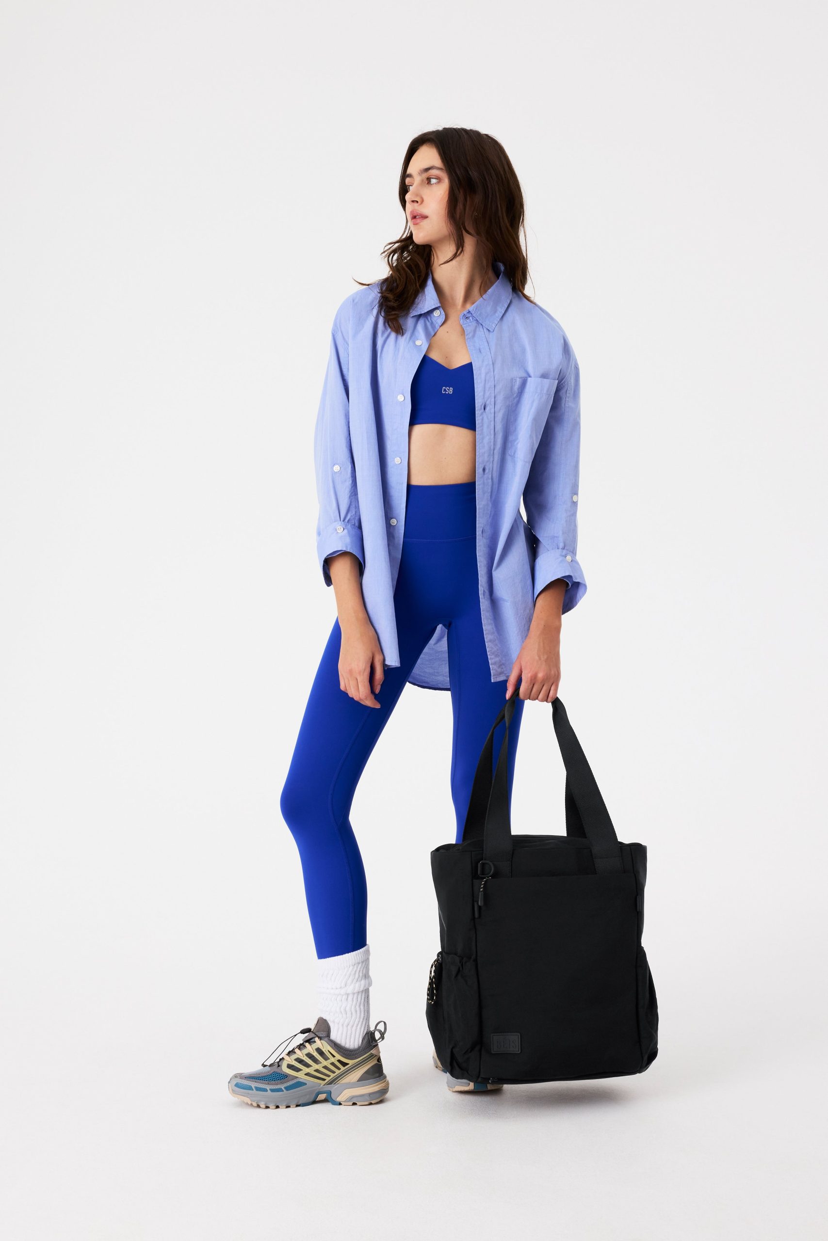 The Sport Tote in Black - Image 5