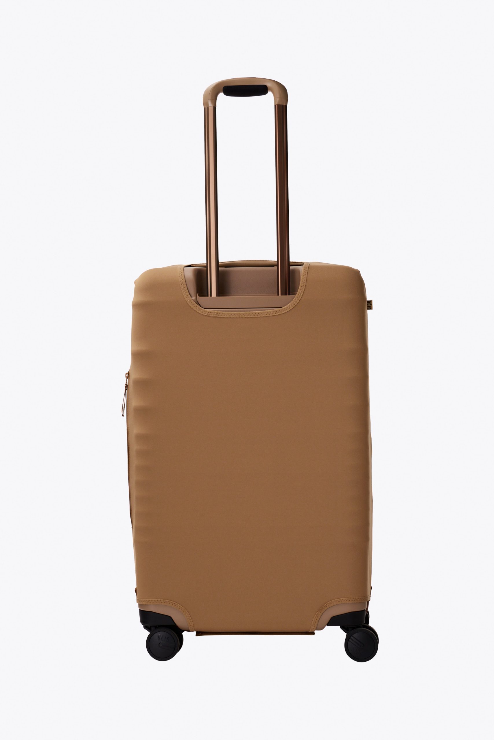 The Medium Check-In Luggage Cover in Camel - Image 3