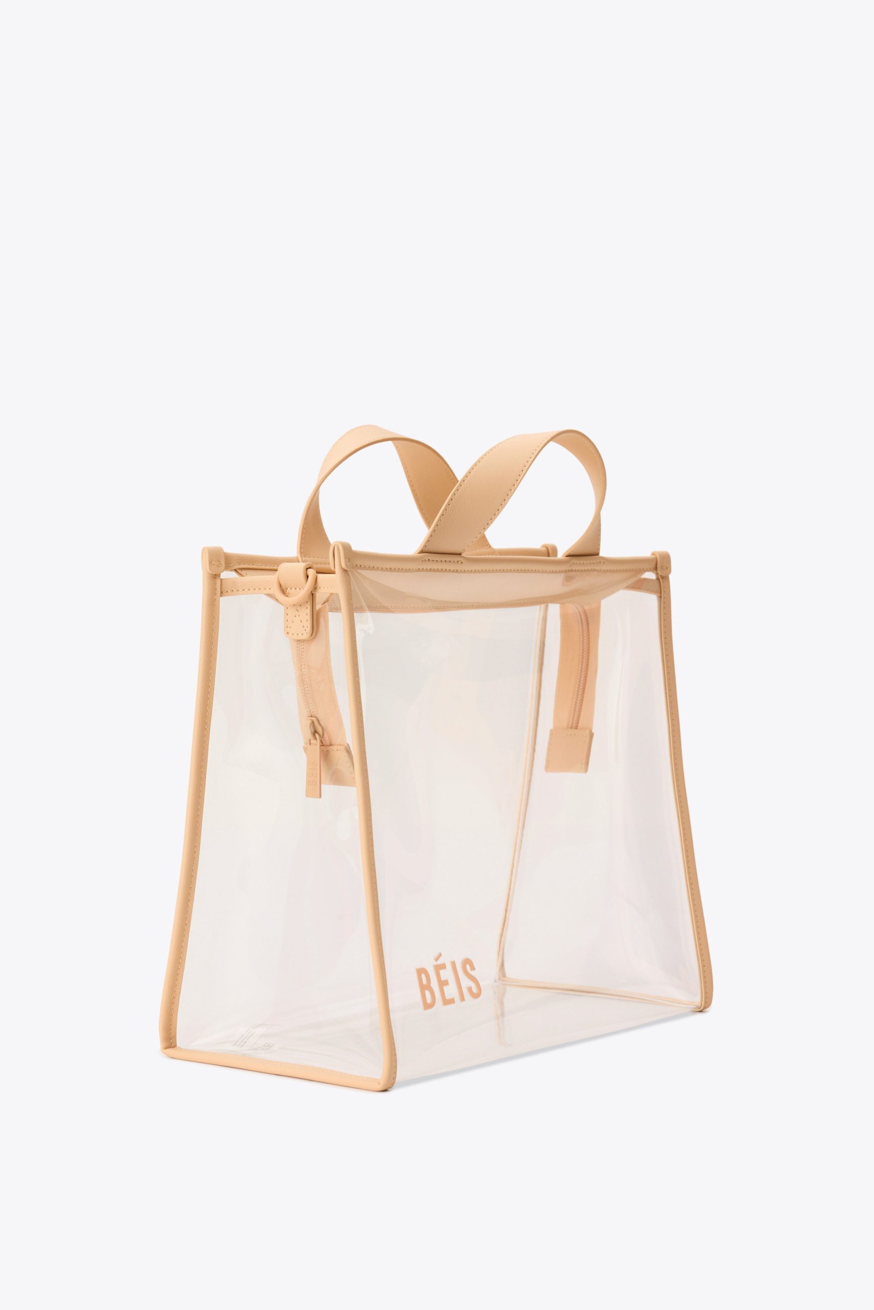 The Stadium Tote in Beige - Image 5