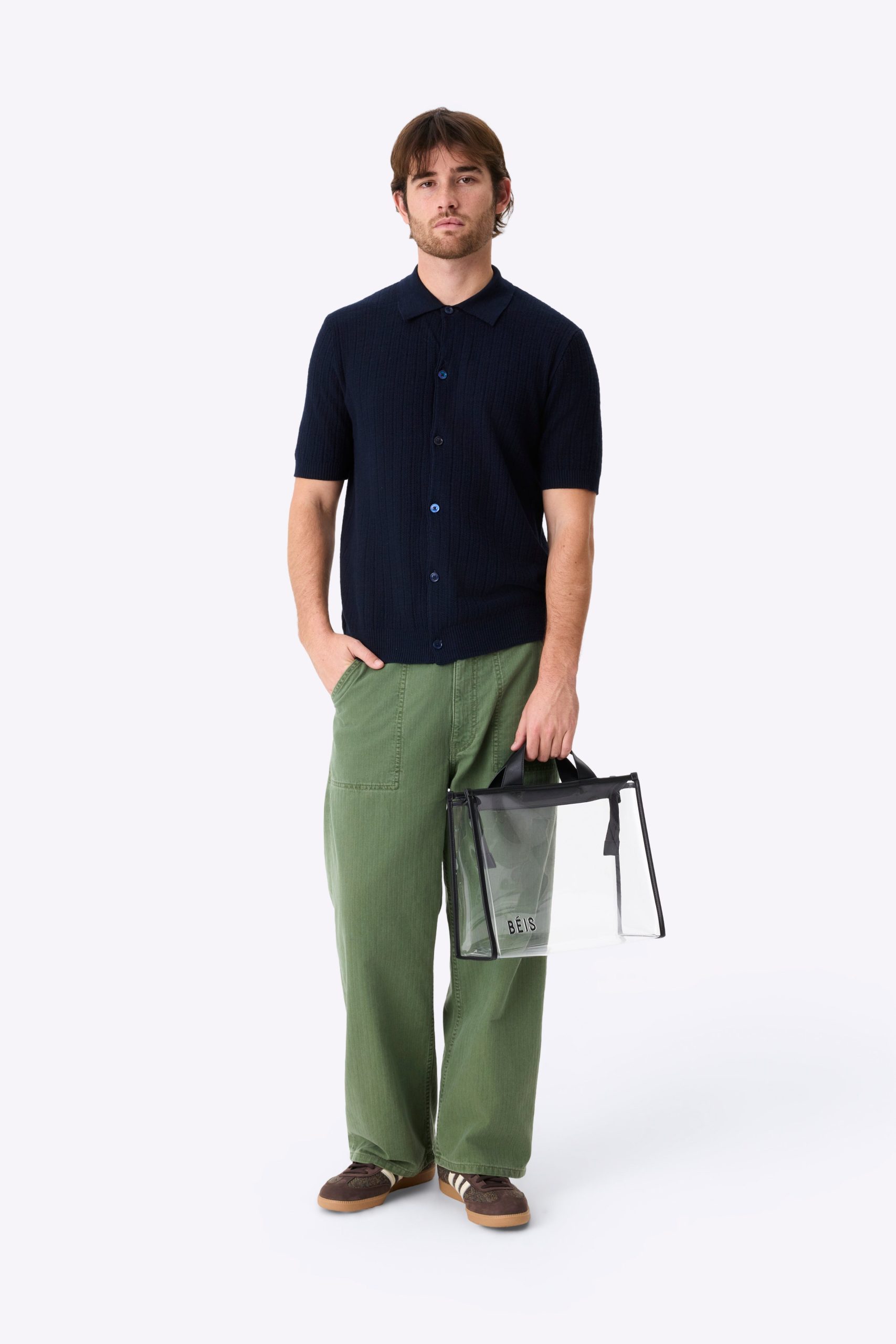 The Stadium Tote in Black - Image 3