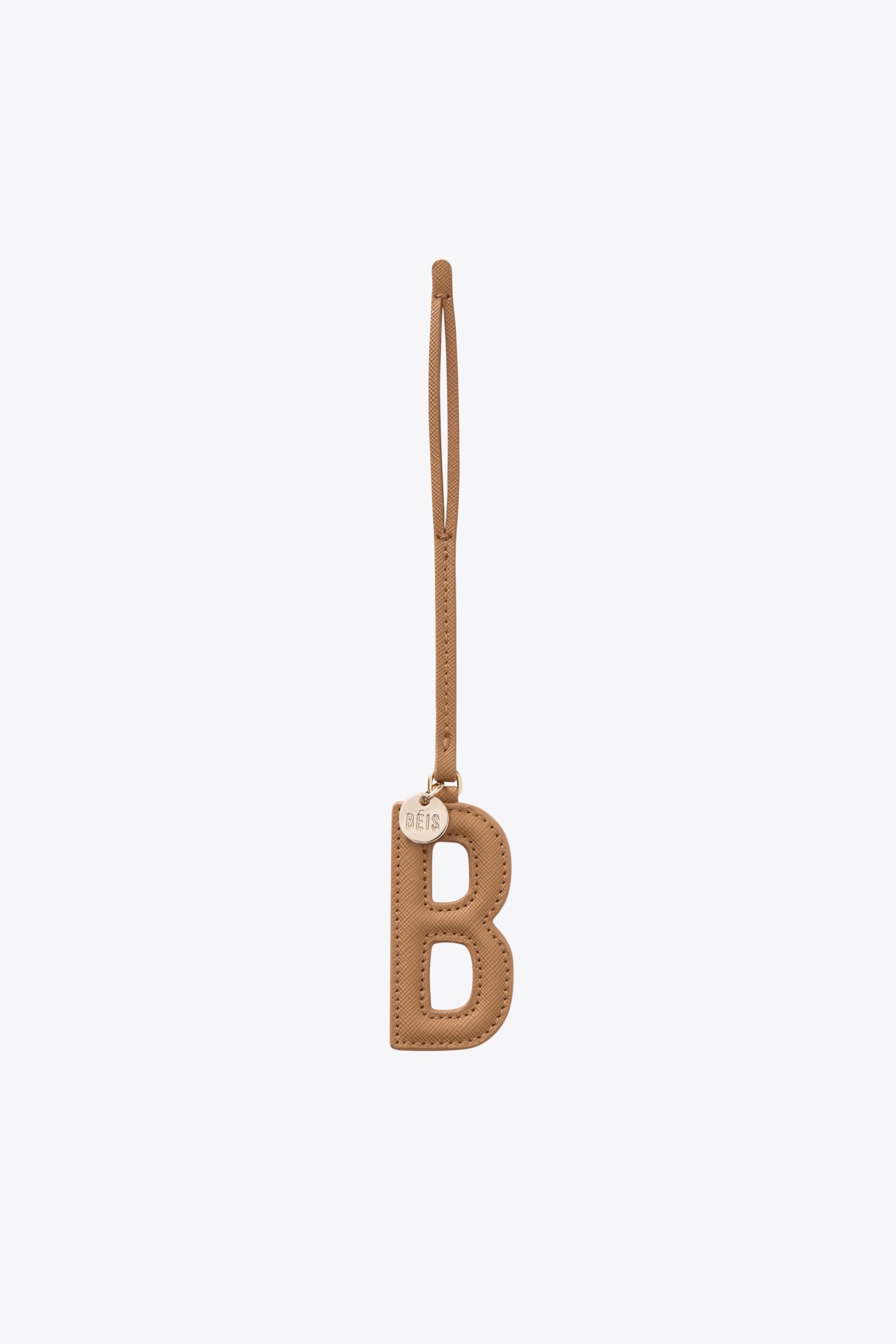 The Letter Charm in Camel - Image 7