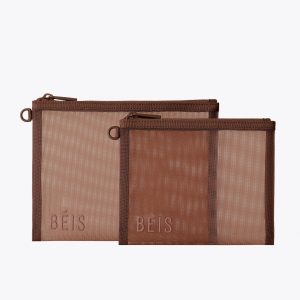 The Mesh Pouch Duo in Maple