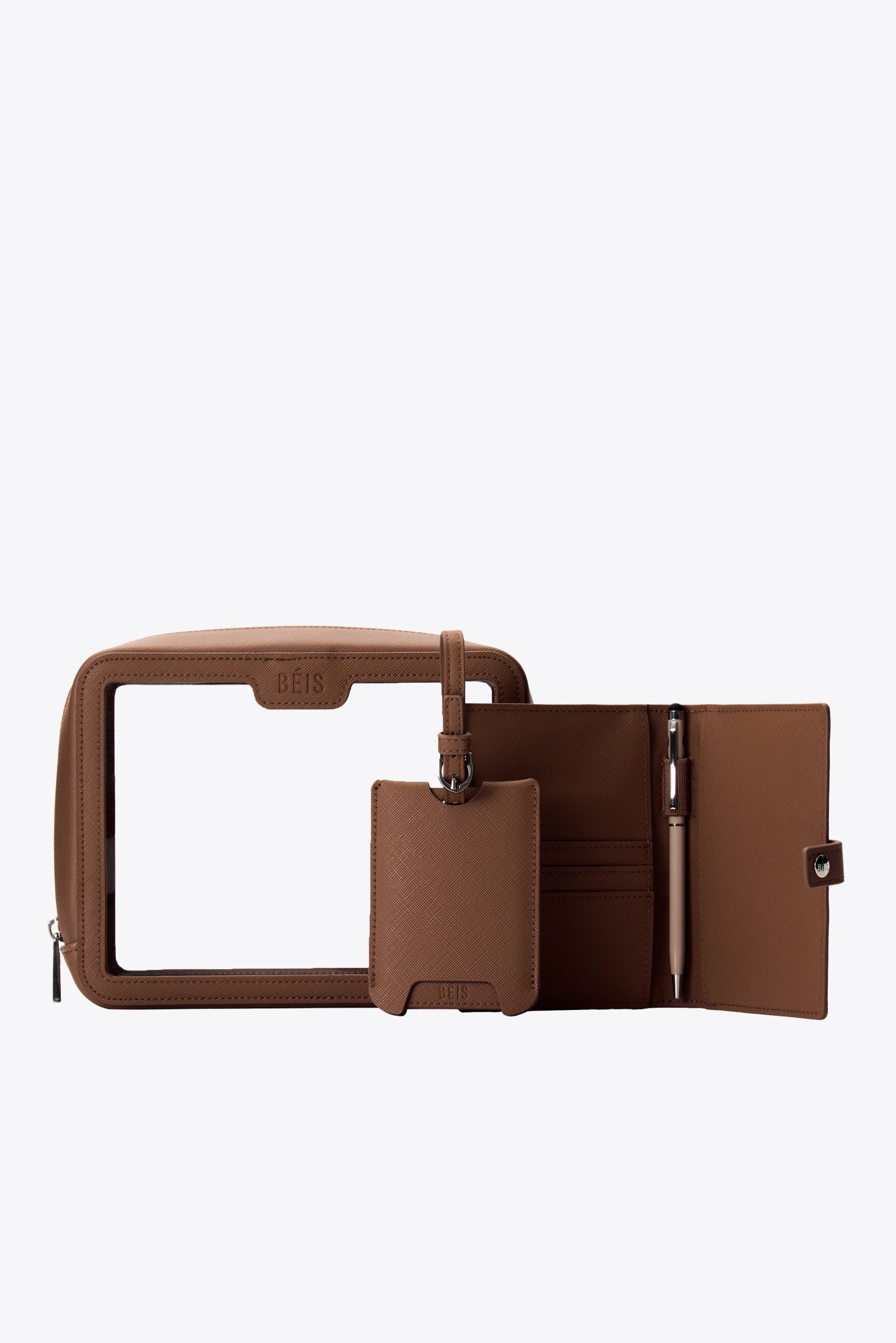 The Passport & Luggage Tag Set in Maple - Image 5