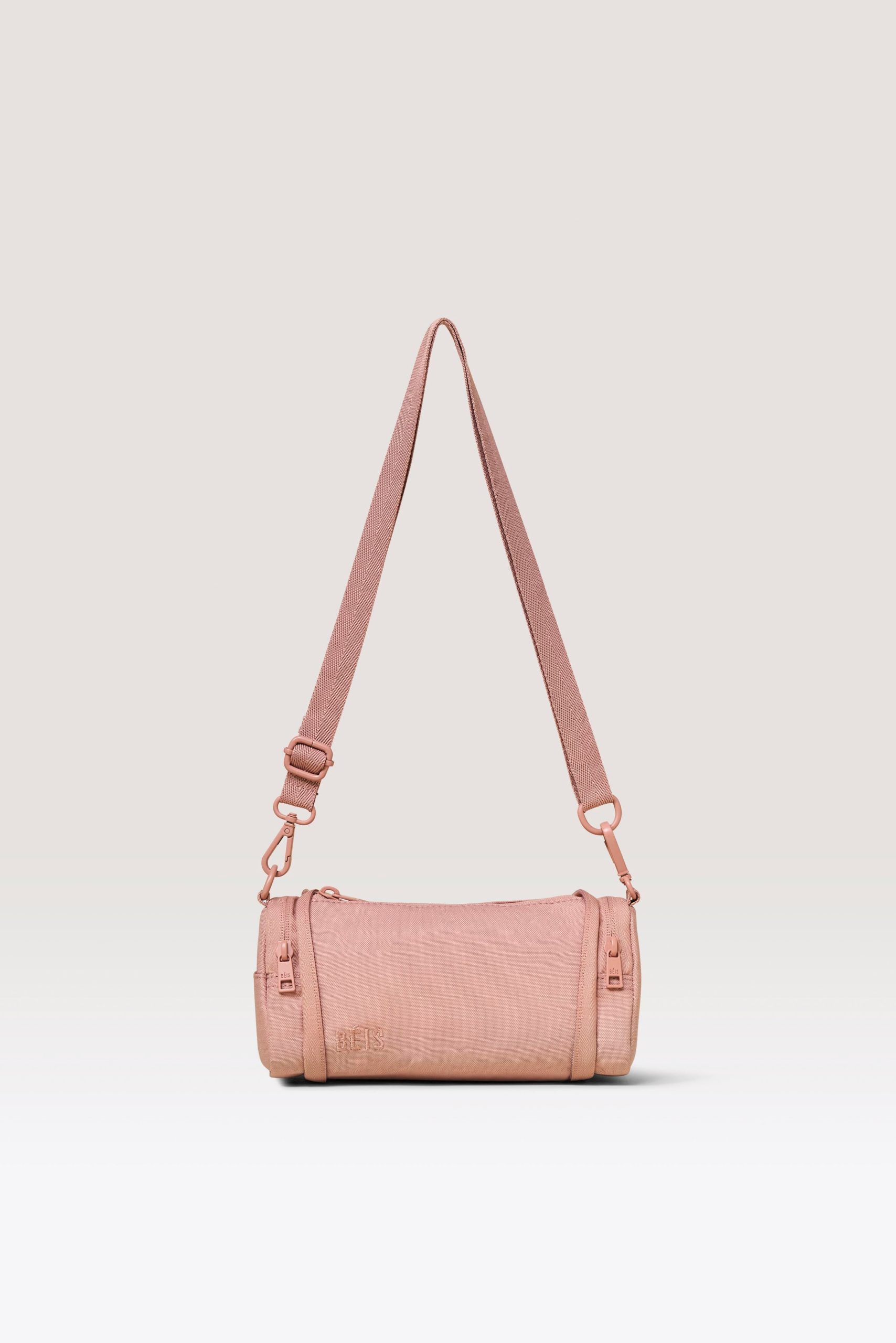 The Expandable Crossbody Charm in Atlas Pink