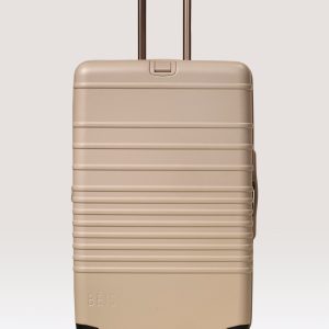 The Large Check-In Roller in Beige