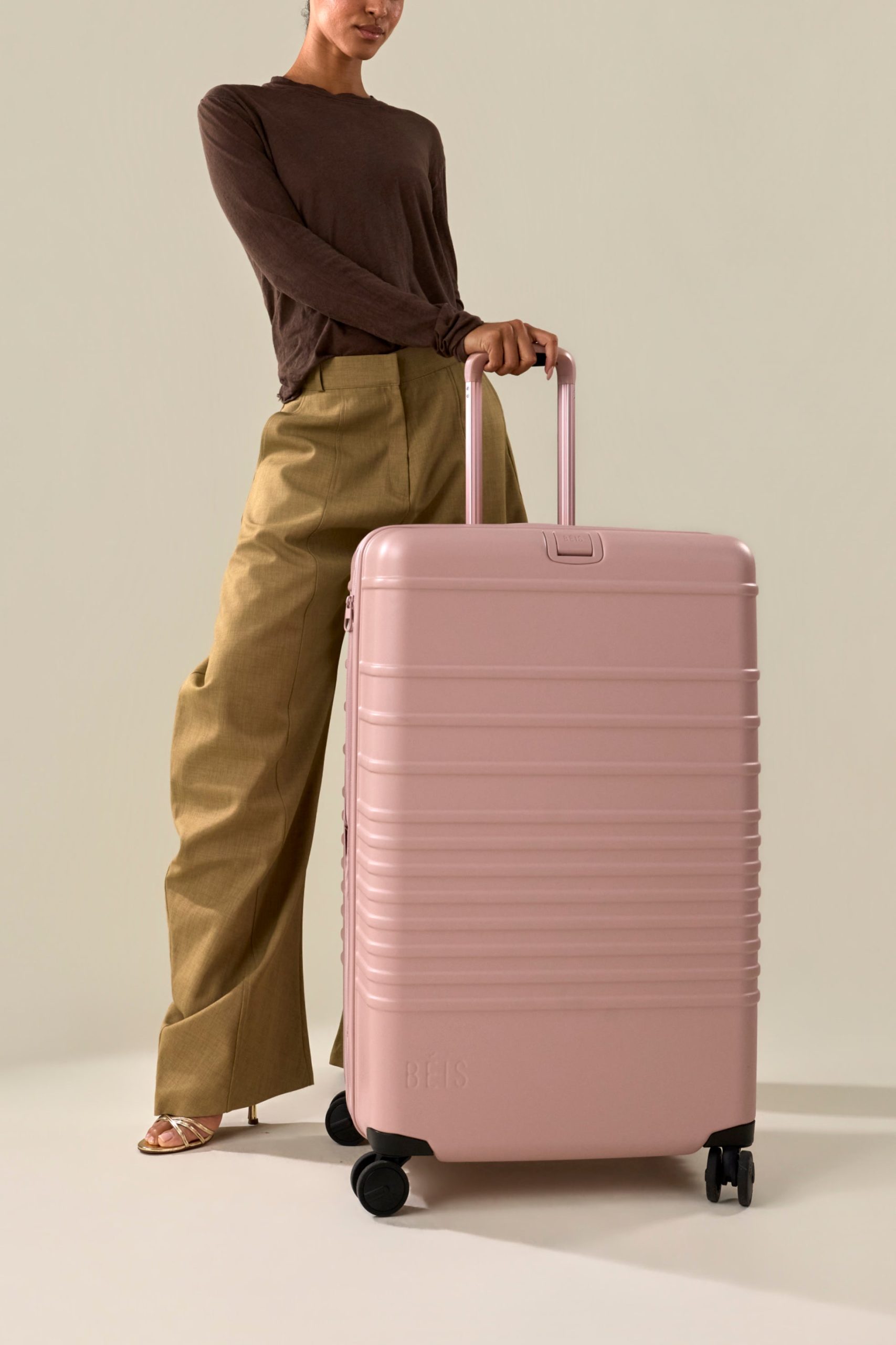 The Large Check-In Roller in Atlas Pink - Image 3