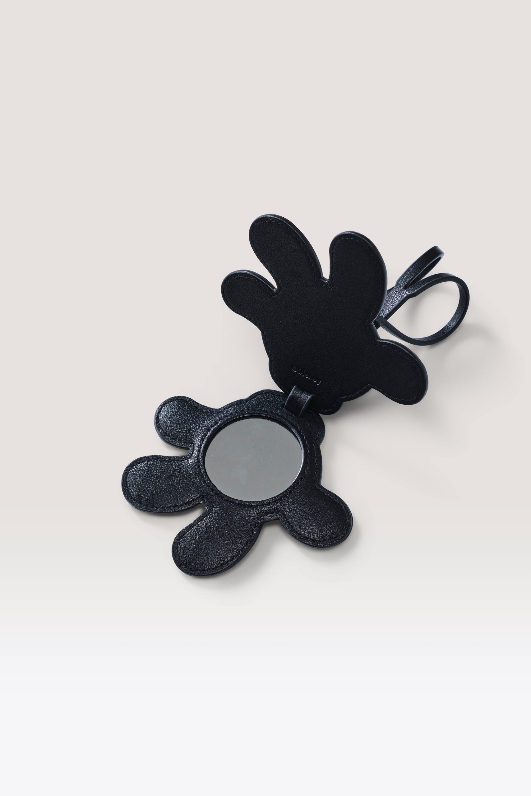 The Mickey Mouse Glove Mirror Charm in Black - Image 2