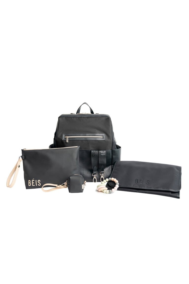 The Backpack Diaper Bag in Black - Image 9