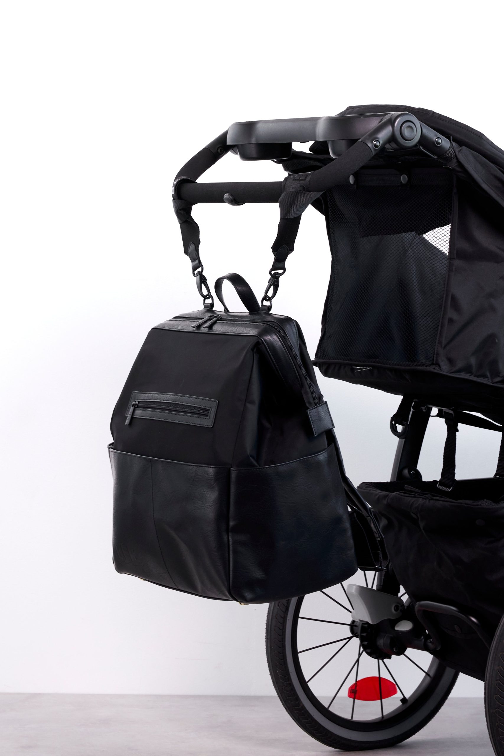 The Backpack Diaper Bag in Black - Image 7